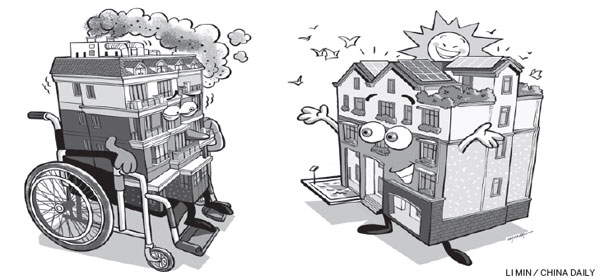 Green building solutions for energy efficiency