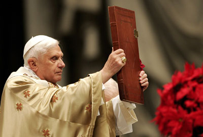 ,,Pope,, Benedict XVI,,mass,,christmas,,,