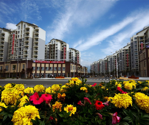 Fresh looks of Dujiangyan