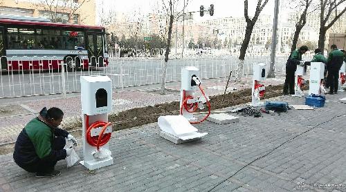 E-town will build 300 new charging posts