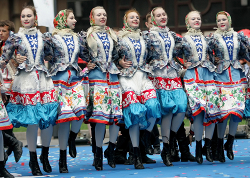 Dancing for Beijing Olympics