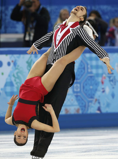 China seventh place at figure skating team event at Sochi Olympics