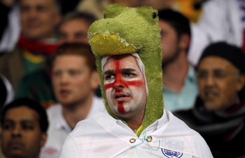 Cracks appear in England