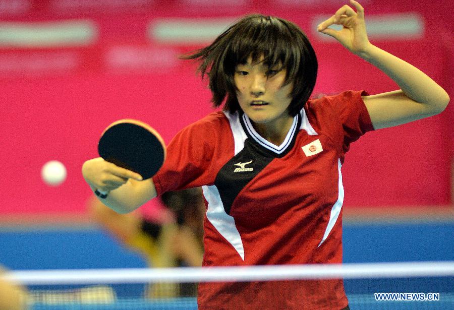 YOG: Mixed intl team semifinal of table tennis