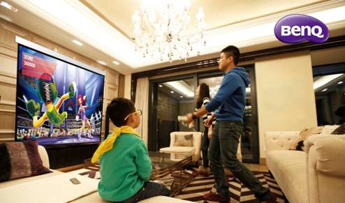 婦女節溫馨送明基微投為她添置家的投影機