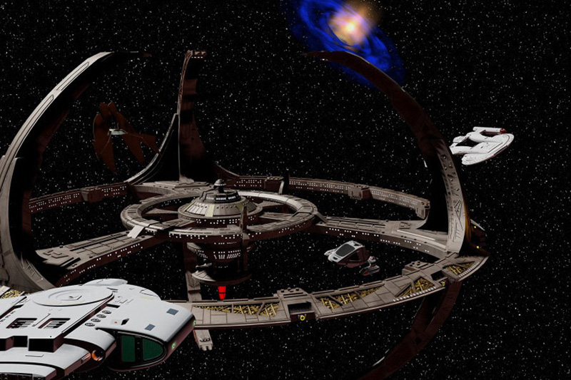 震撼！科幻電影中宏偉空間站(組圖)