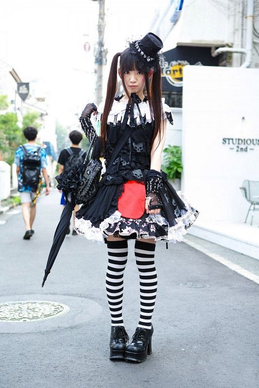 實(shí)拍東京另類的街頭時(shí)尚(組圖)