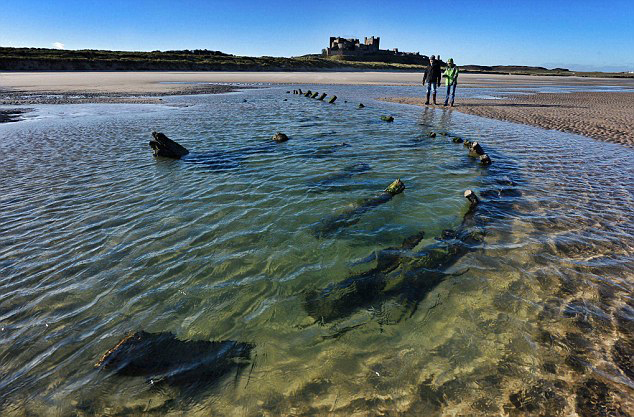 英古堡附近現(xiàn)百年前神秘遇難船(組圖)
