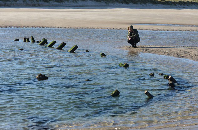 英古堡附近現(xiàn)百年前神秘遇難船(組圖)