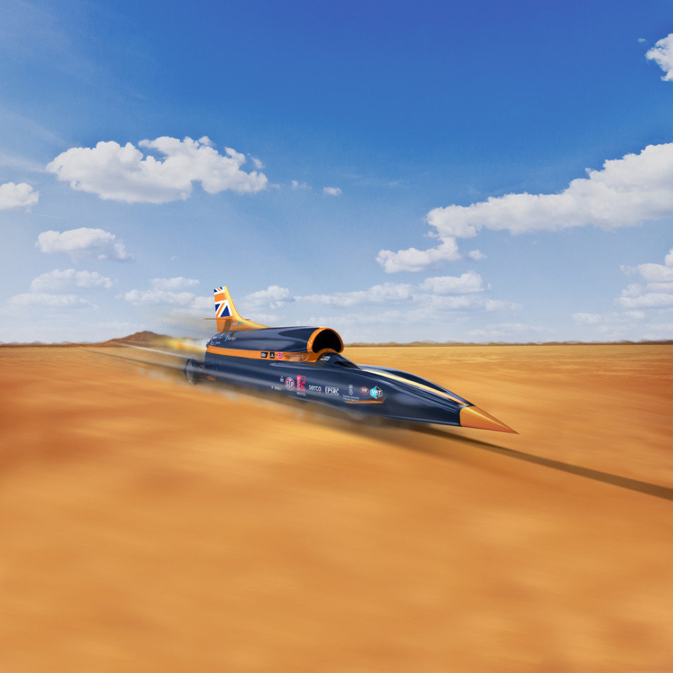 英國“輪上飛人”欲沖擊1600公里陸地時速極限