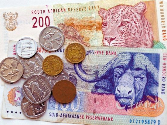 各國貨幣上的動物：南非蘭特上的非洲五霸(組圖)