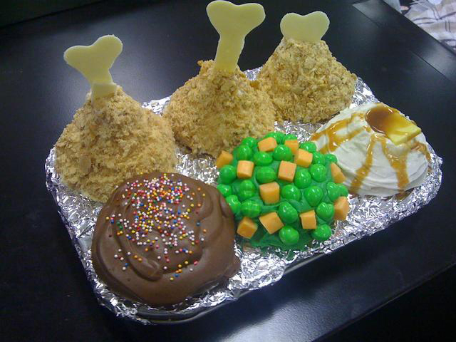 吃貨最?lèi)?ài)！不忍下口的杯子蛋糕(組圖)