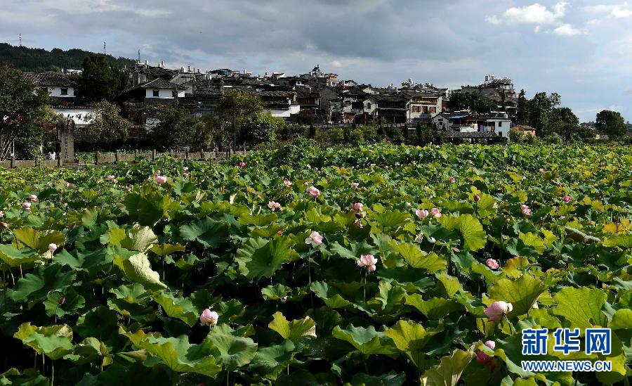 Picturesque ancient Heshun county in SW China
