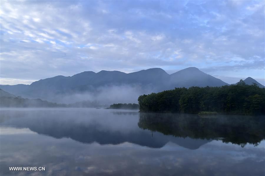 Scenery of Dajiu Lake in Shennongjia, Central China's Hubei