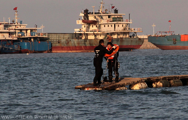 Soldier has brief encounter with wife