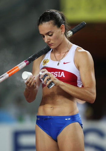 伊娃休戰為給自己減壓 封“桿”待倫敦奧運