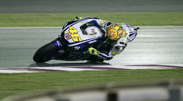 世界摩托車錦標賽卡塔爾站：MOTOGP羅西奪冠