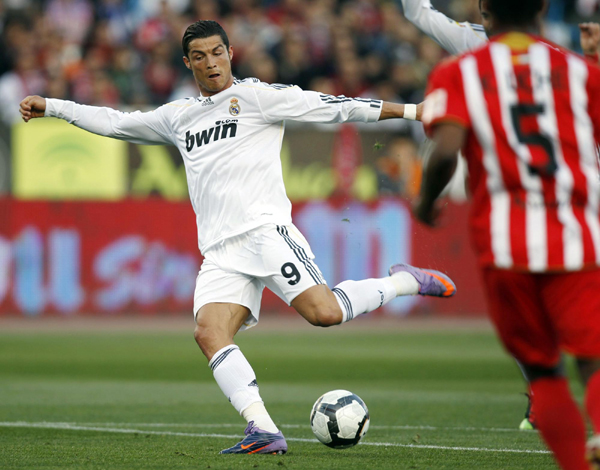 西甲：C羅世界波 皇馬2:1客場(chǎng)逆轉(zhuǎn)緊追巴薩