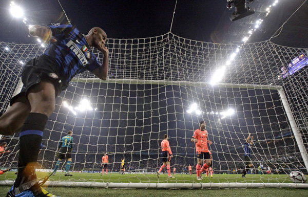 歐冠：國米主場3:1逆轉巴塞羅那