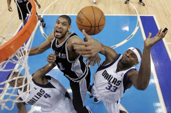 NBA季后賽：鄧肯25分 馬刺客場102:88屠小牛