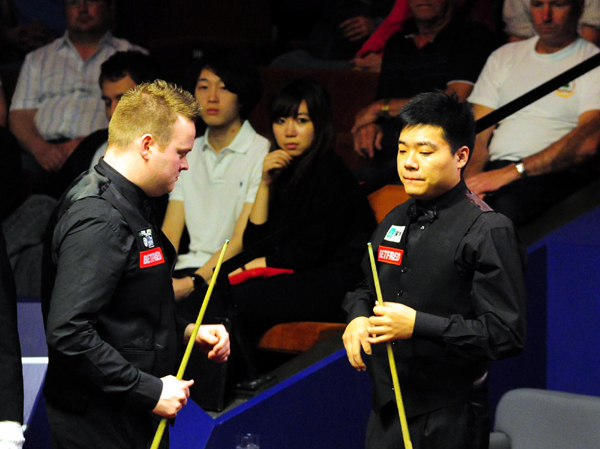 斯諾克世錦賽：丁俊暉遭墨菲逆轉 無緣八強