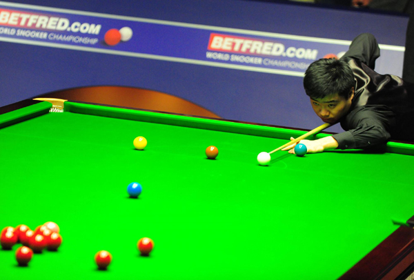 斯諾克世錦賽：丁俊暉遭墨菲逆轉 無緣八強