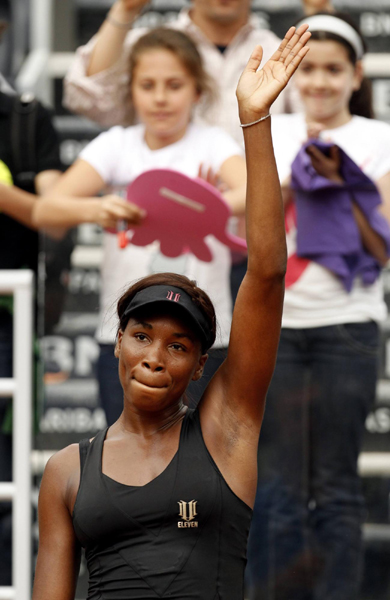 羅馬賽：小威澳網后首戰獲勝 大威送施奈德10連敗