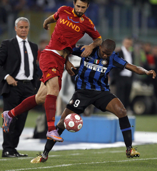 意大利杯：米利托絕殺 國米1:0擒羅馬奪冠