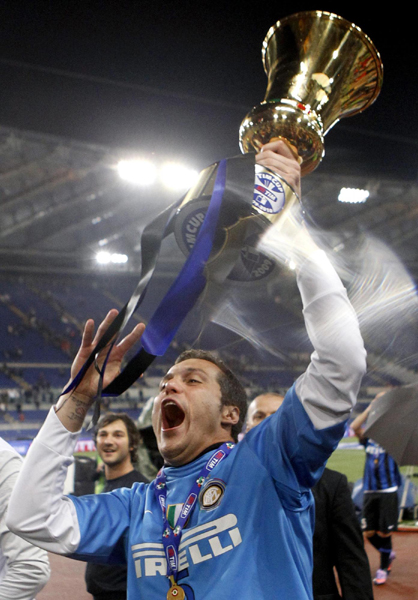 意大利杯：米利托絕殺 國米1:0擒羅馬奪冠