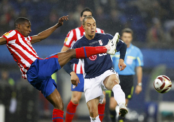 歐聯杯：弗蘭加時絕殺富勒姆 馬競2:1奪冠