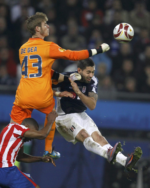 歐聯杯：弗蘭加時絕殺富勒姆 馬競2:1奪冠