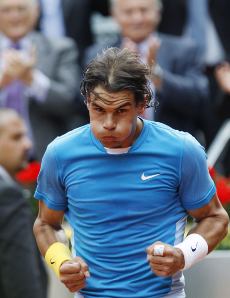 馬德里賽：納達爾苦戰(zhàn)過關(guān) 小威遭逆轉(zhuǎn)出局