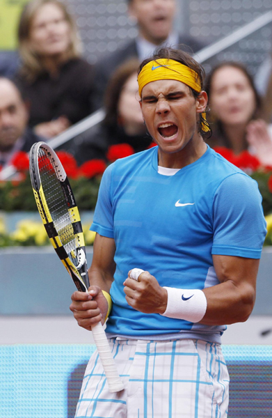 馬德里賽：納達爾苦戰(zhàn)過關(guān) 小威遭逆轉(zhuǎn)出局