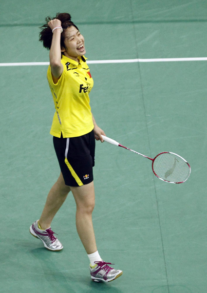 尤伯杯：中國3:0完勝印尼 將與韓國爭冠