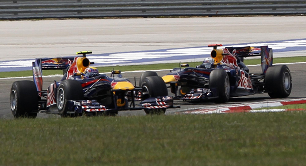 F1土耳其站紅牛內(nèi)斗自殘 漢密爾頓首勝