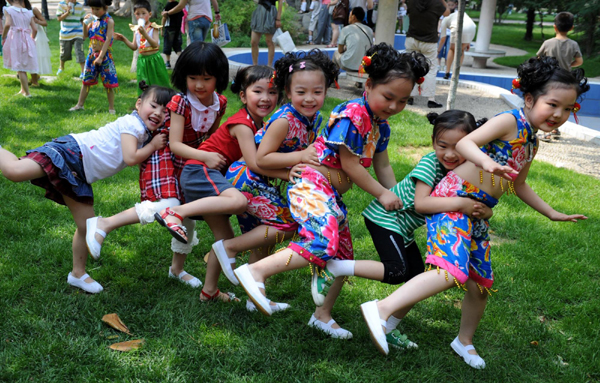 快樂兒童節 運動過六一