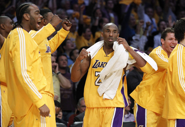 NBA：科比30分加索爾兩雙 湖人勝凱爾特人總分1:0