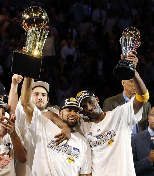 湖人4:3擊退凱爾特人 奪得NBA史上第16冠