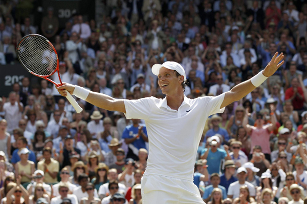 溫網(wǎng)：“瑞士天王”止步 三大種子晉級