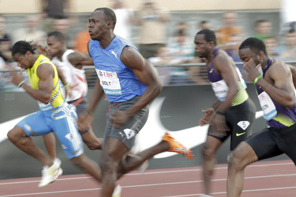 鉆石聯賽洛桑站：博爾特復出稱霸 羅伯斯奪第五冠