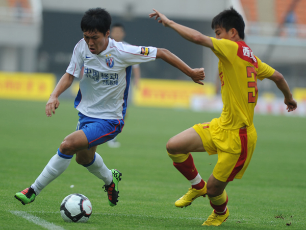 中超：申花遇阻不敵陜西 魯能大勝歸次席