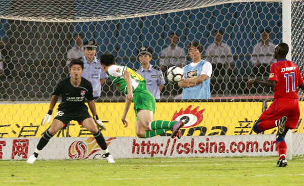 中超：申花遇阻不敵陜西 魯能大勝歸次席