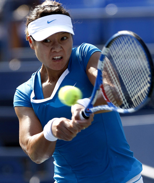 美網：李娜爆冷遭遇一輪游 彭帥苦戰涉險過關