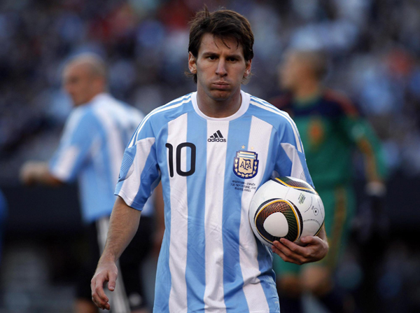 熱身賽：梅西打破進球荒 阿根廷4:1大勝西班牙