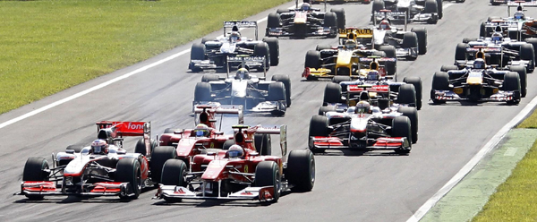 F1意大利站：阿隆索逆轉奪冠 漢密爾頓撞車退出