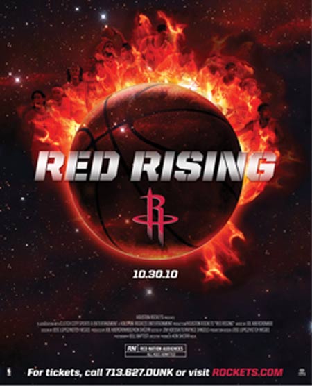 火箭新賽季口號(hào)謎底揭曉 休城升起紅色火焰