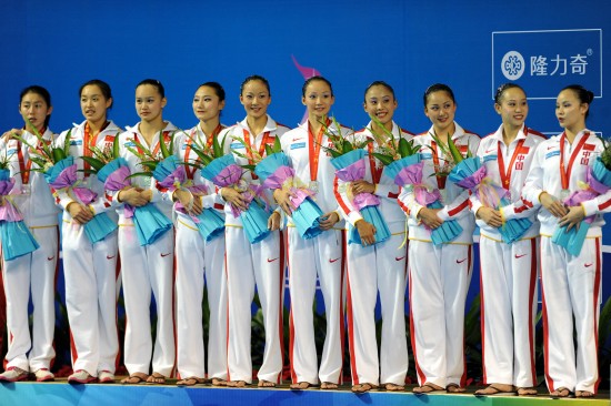 花游世界杯：中國隊(duì)獲得集體項(xiàng)目亞軍