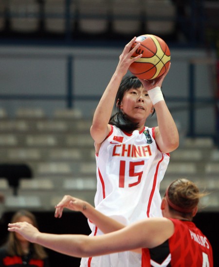 女籃世錦賽：中國負于加拿大提前出局