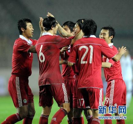 熱身賽：中國2:1勝敘利亞[組圖]