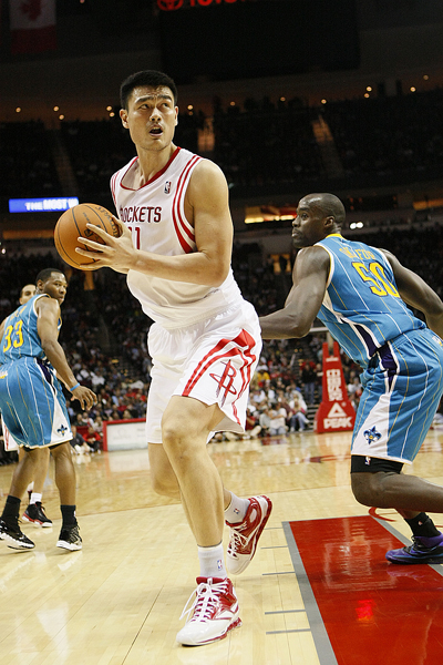 姚明15分創(chuàng)復(fù)出新高 火箭負(fù)黃蜂開局四連敗